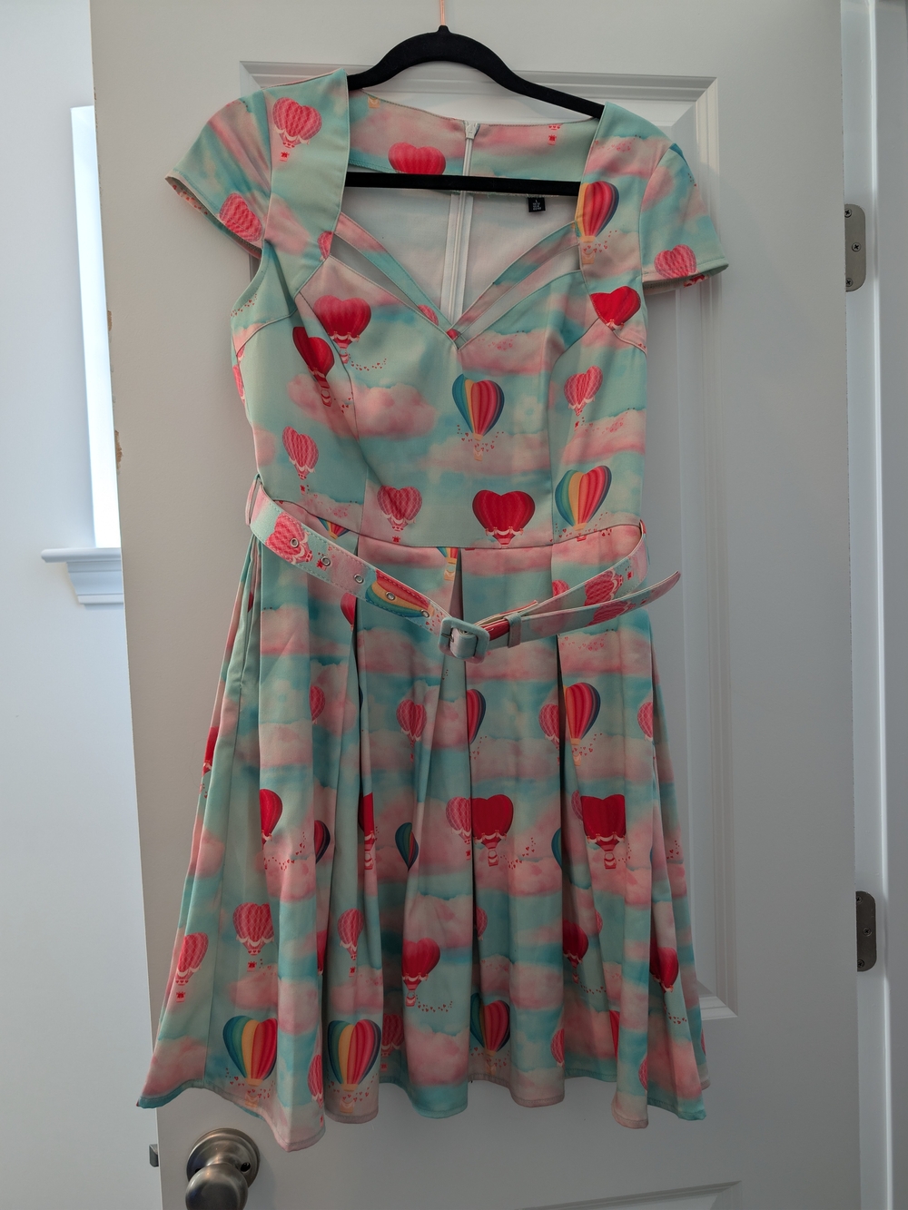Perla Hot Air Balloon Dress by Voodoo Vixen Fit-and-Flare Dress